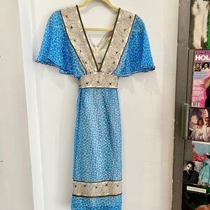 Anna Sui x Anthropologie Silk Dress